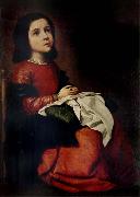 Francisco de Zurbaran The Adolescence of the Virgin oil painting reproduction